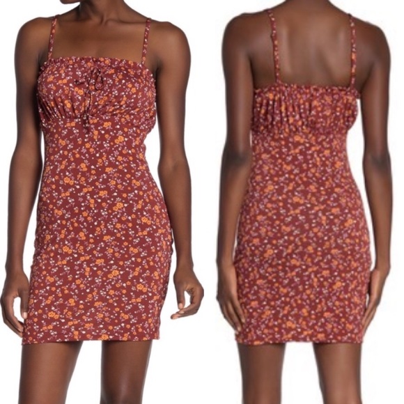 bailey blue Dresses & Skirts - Bailey Blue Ditsy Tank Dress, Terracotta, sz M